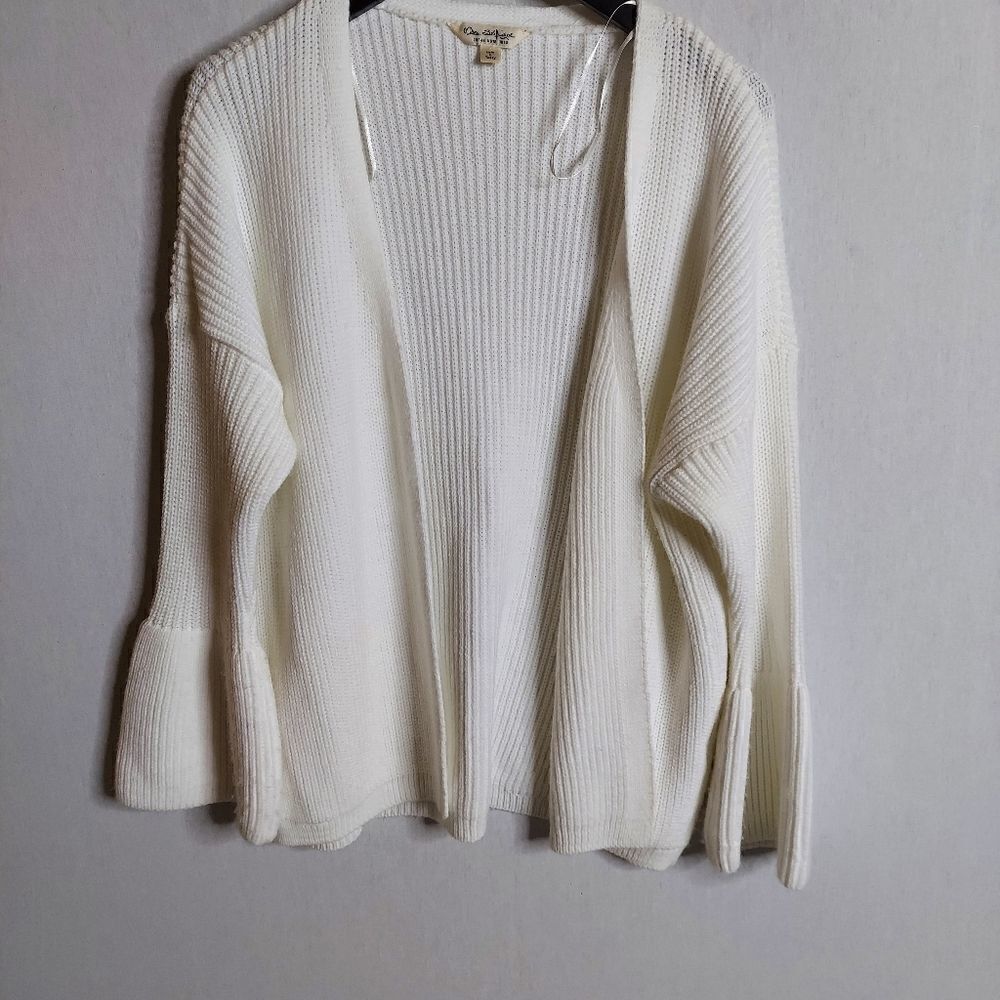 Miss Selfridge white cardigan